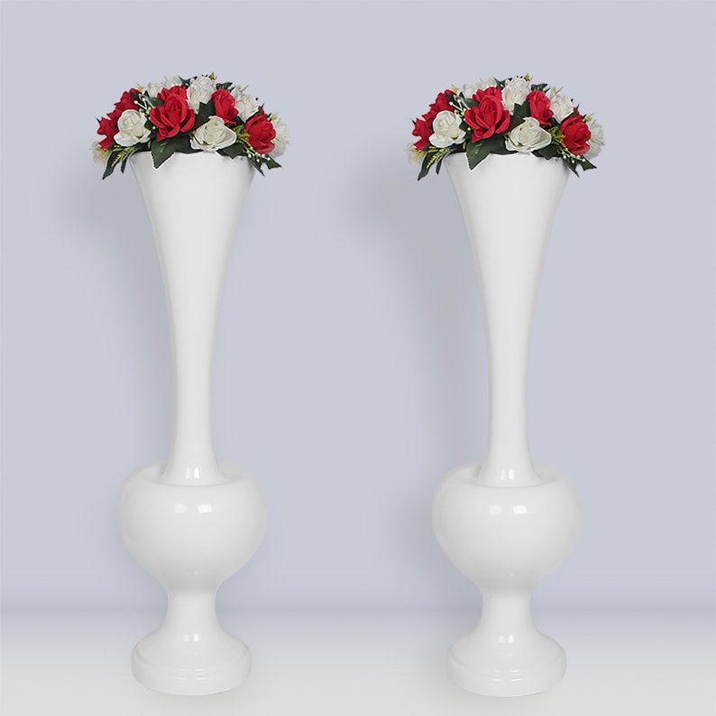 Tall Vase Floor Vase Aisle Pillar Stand Walkway Flower Stand Etsy