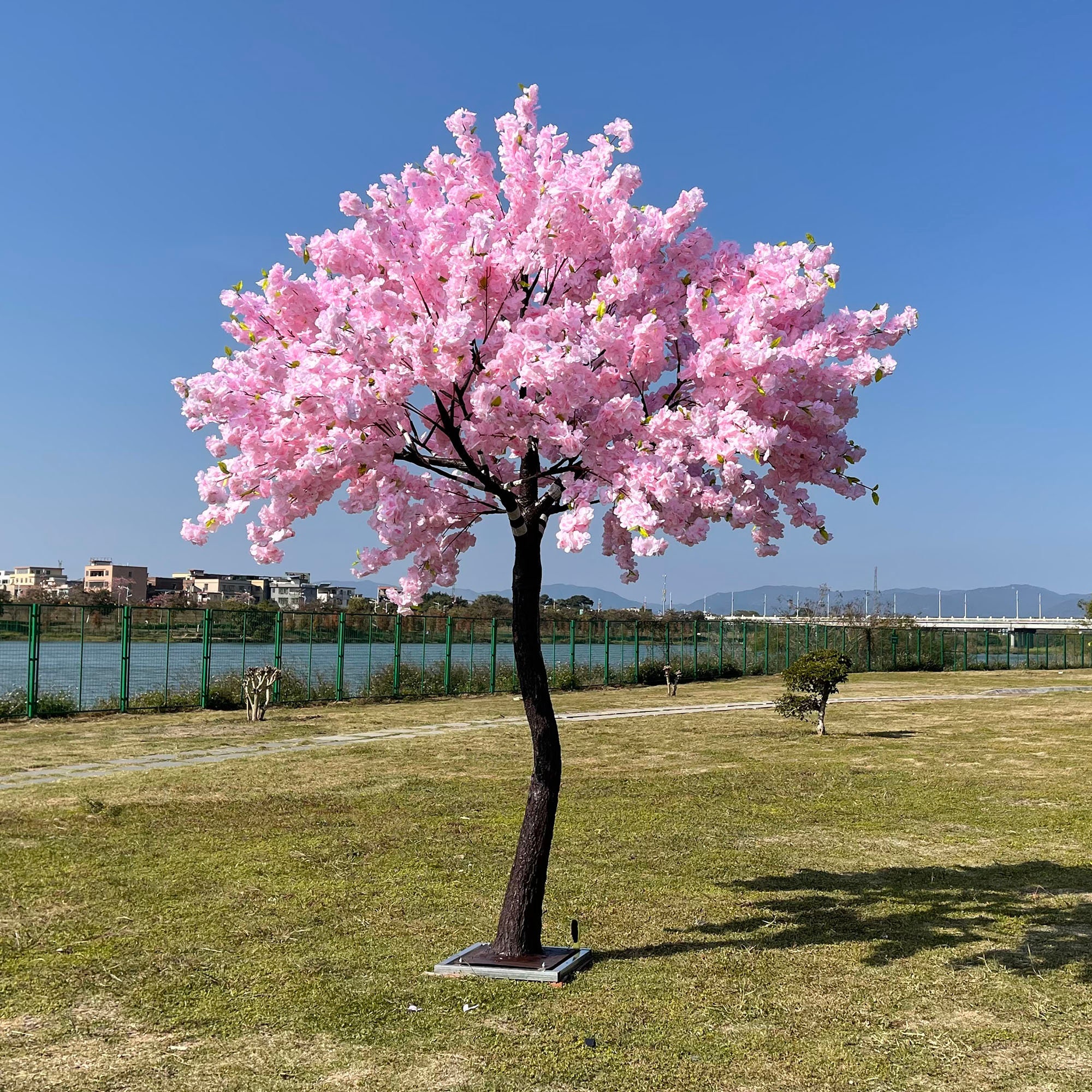 10 Ft Huge Cherry Blossom Tree Pink Artificial Tree Large Fake Etsy UK