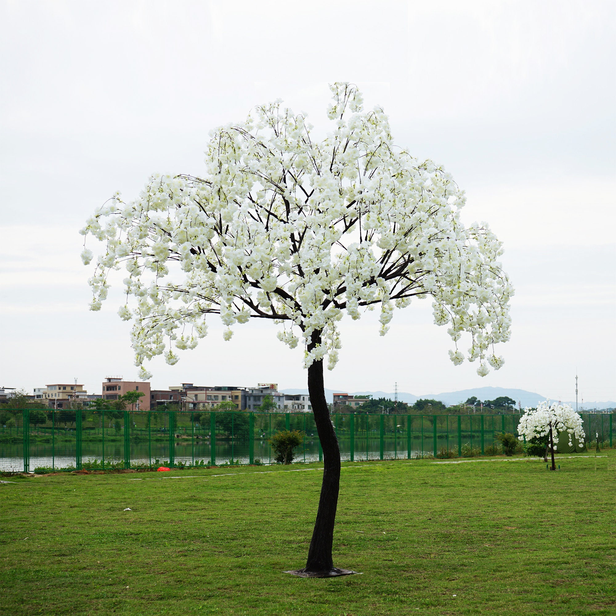 10 Ft Cherry Blossom Tree Large Size Artificial Tree Fake Tree Etsy