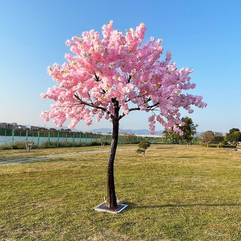 10 Ft Huge Cherry Blossom Tree Pink Artificial Tree Large Fake Etsy UK