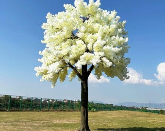 Custom 12.5Ft large cherry blossom tree artificial plant fully blossom flower tree shopping Mall decor party events aisle decor garden decor