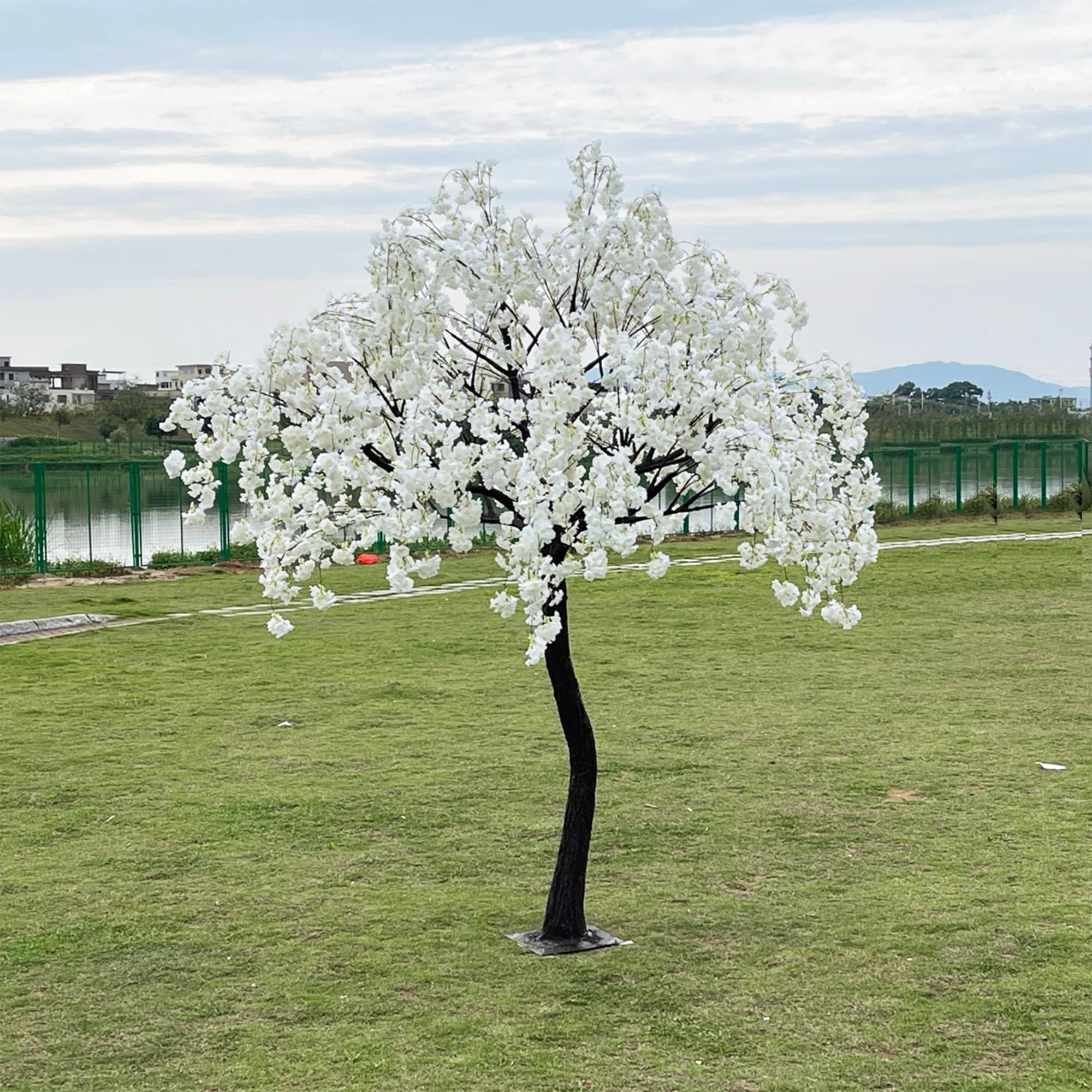10 Ft Cherry Blossom Tree Large Size Artificial Tree Fake Tree Etsy