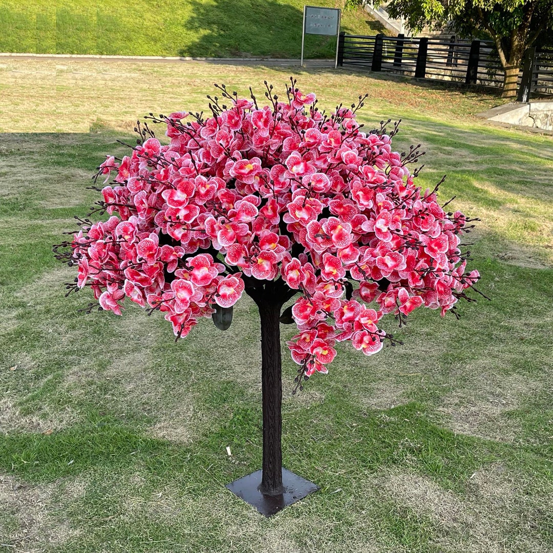Artificial Blossom Tree Phalaenopsis Flower Tree for Wedding Dining