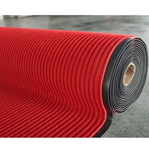 50 Ft red carpet runner wedding reusable carpet non llip  carpet Washable rug for wedding aisle decor party aisle decor events stage decor