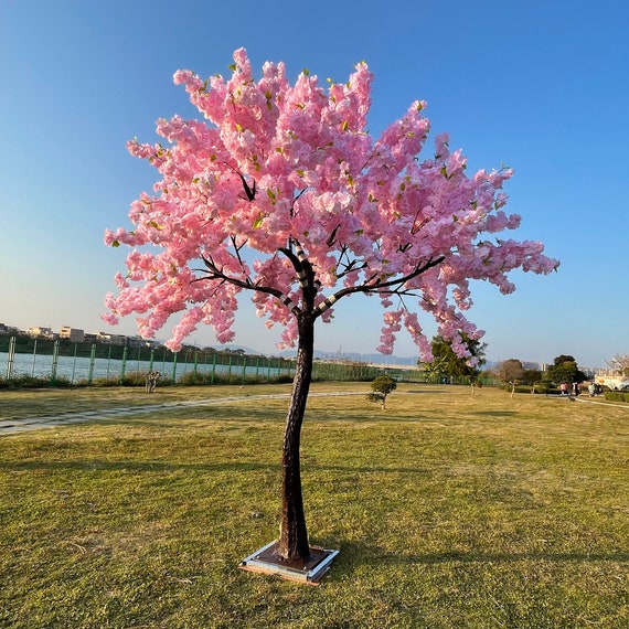 10 Ft enorme albero di fiori di ciliegio rosa albero artificiale