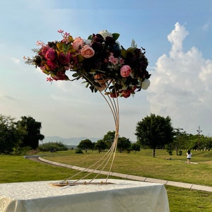 Elegante mesa rosa soporte cilindro pedestal para eventos de boda decorar  pilar bridal ducha candy bar dulces mesa cumpleaños fiesta pastel mesa -   México