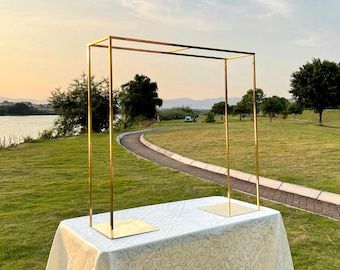CUSTOM gold flower stand for wedding party table decor dining table decor bridal shower floral stand couples shower flower stand centerpiece