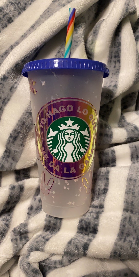 Personalized Starbucks confetti cup Etsy