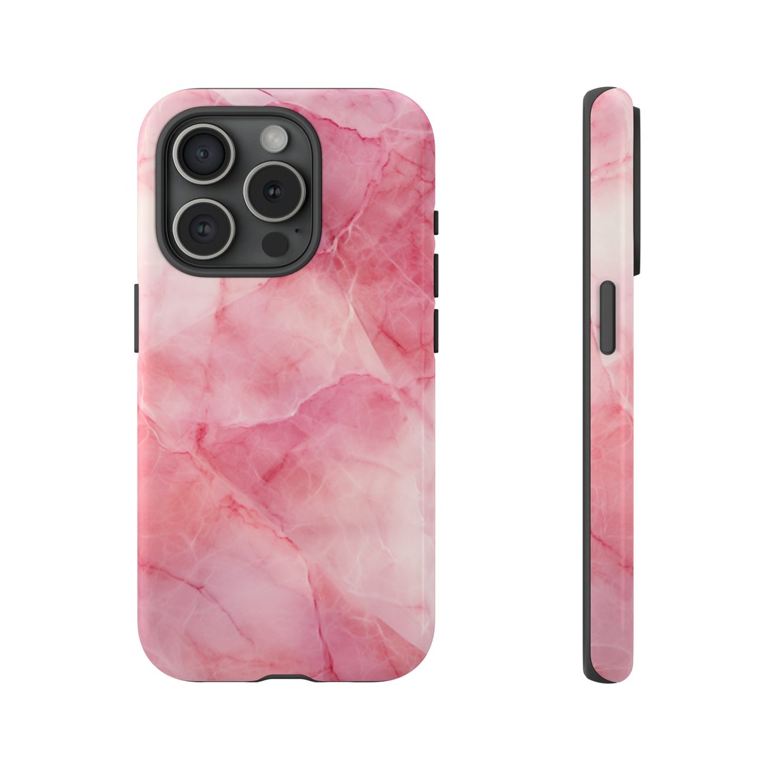 Marble pink Print Case for iPhone Samsung Galaxy Google Etsy