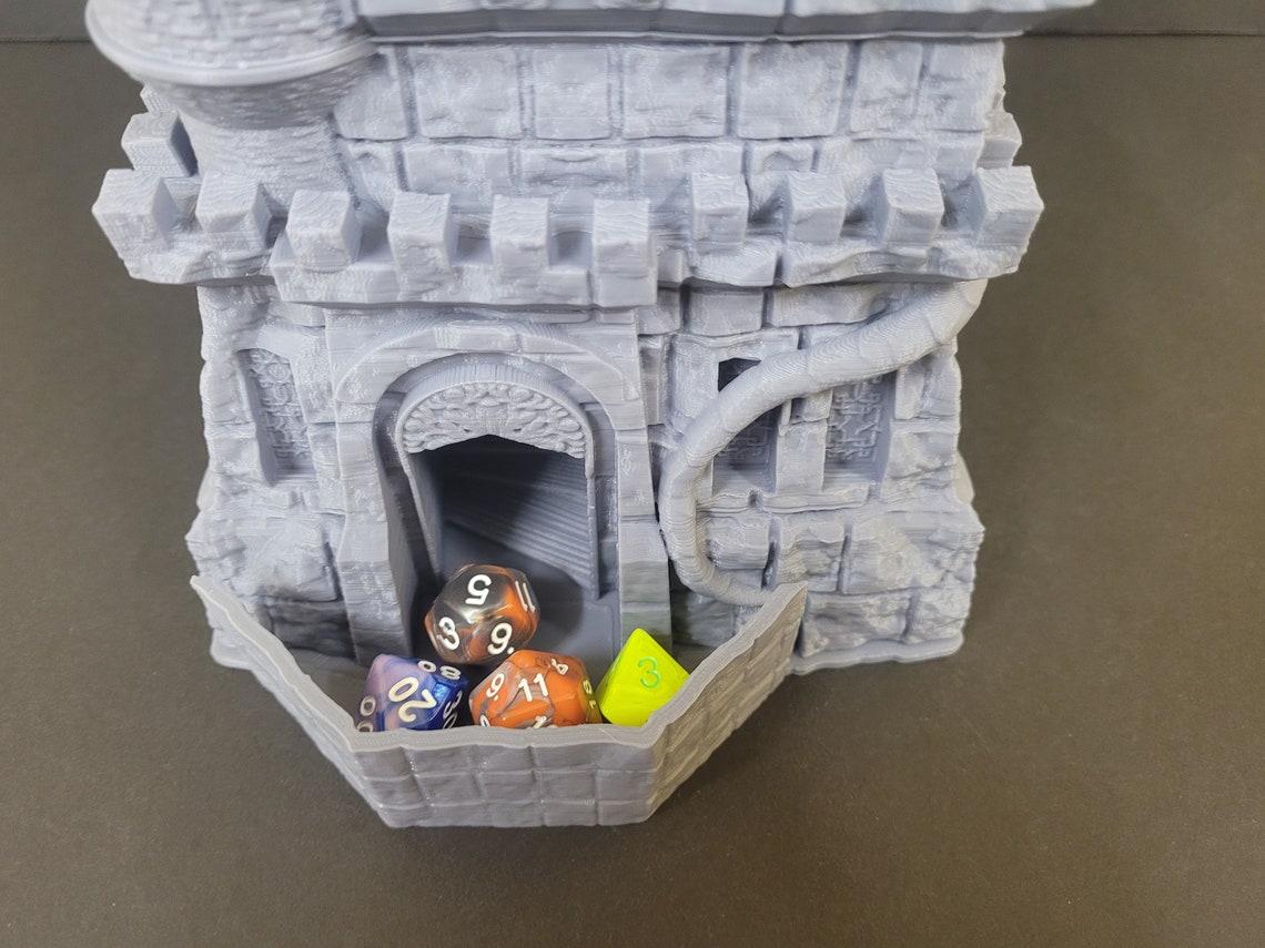 Dungeon Master Dice Tower Etsy