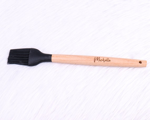 1 PC Kitchen Oil Brushes Basting Brush Wood Handle BBQ Grill Pastry Brush  Butter Sauce Brush Baking Cooking Tools