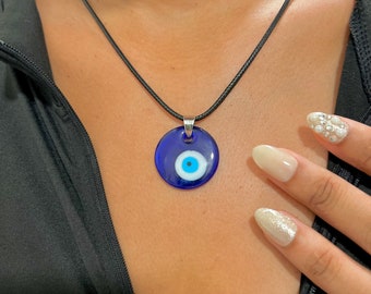 Evil Eye Necklace | Eye Amulet Necklace | Evil Eye Pendant | Nazar Pendant | Evileye Necklace