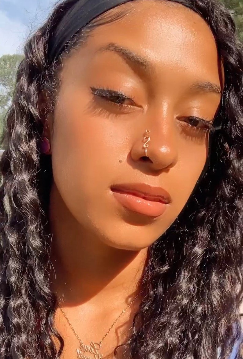 Nose Cuff Set No Piercing Needed Adjustable Nose Clip Etsy