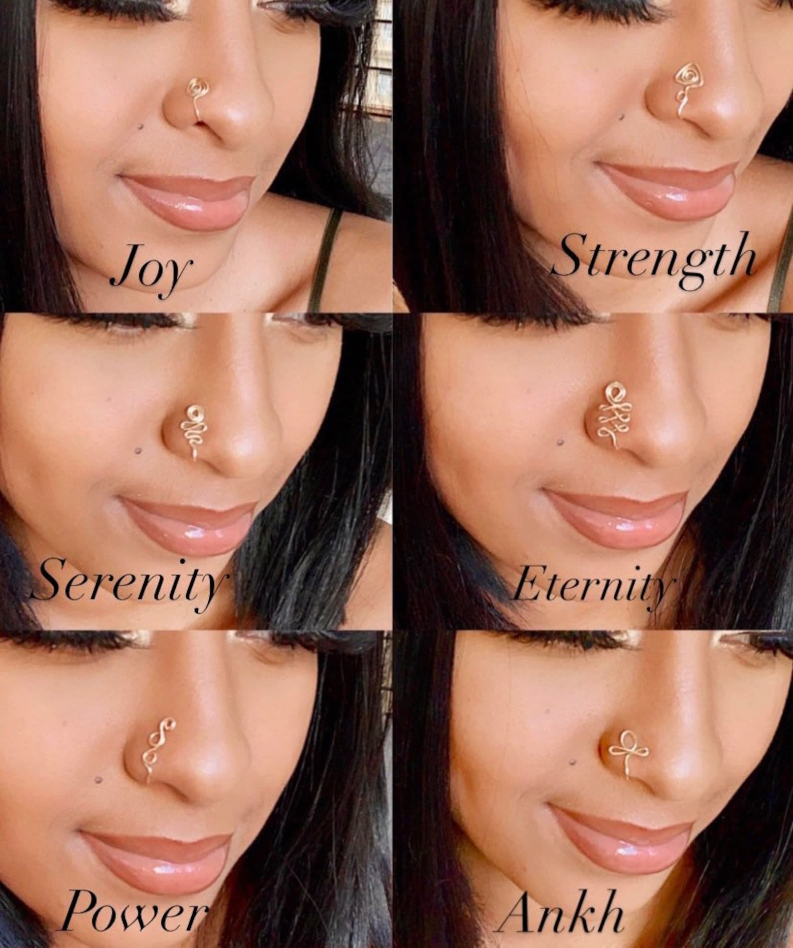 Adjustable Nose Cuff No Piercing Needed Faux/Fake African Etsy