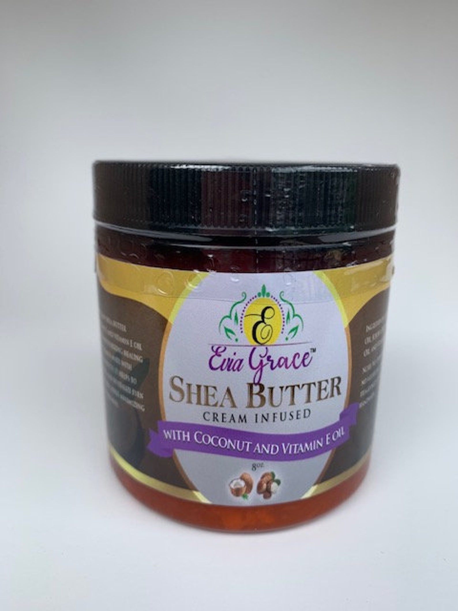 Shea butter with coconut and vitamin E oil Unscented Etsy