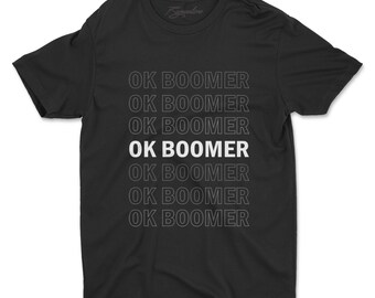 OK Boomer ont un terrible jour Cool Hommes Femmes Débardeur Tank Top Unisexe T Shirt 2480