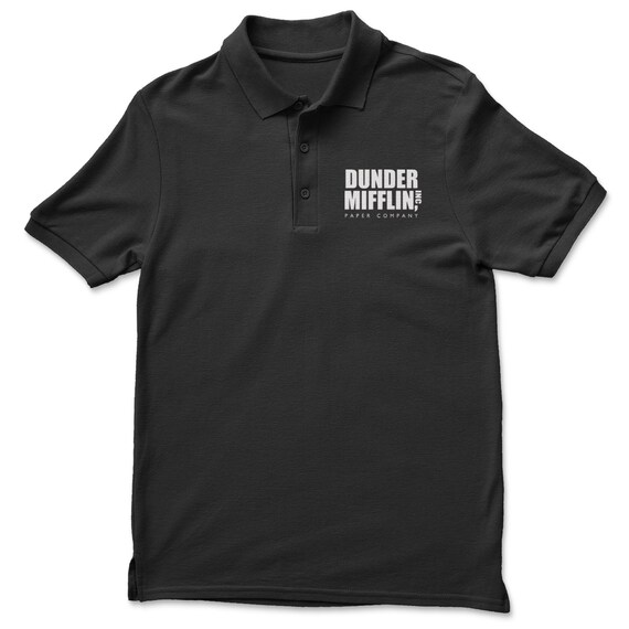dunder mifflin polo shirt