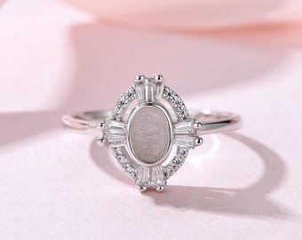 The Celeste Full Band Ring,  DIY Keepsake Ring Setting, Breastmilk, Ashes, Hair,Umbilical Cord Jewelry | Memorial & Sentimental Ring Base