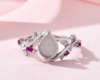 Twin Love Full Band Ring,  DIY Keepsake Ring Setting, Breastmilk, Ashes, Hair, Umbilical Cord Jewelry | Memorial & Sentimental Ring Base