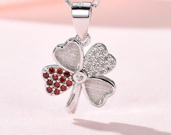 Sterling Silver Four Leaf Clover Keepsake Pendant Setting, Breastmilk Jewelry, Ash Memorial Pendant, Resin Charm, Pregnancy Test Keepsake