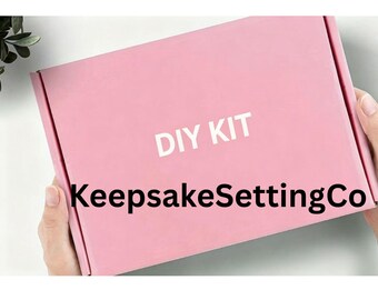 DIY Breast Milk Jewelry Kit, Keepsake, Resin, Instructions Included