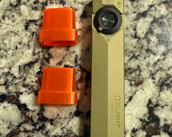 ArkPro Ultra Orange Diffuser Set – 2 Pack for EDC, Camping, Hiking & Tactical Gear