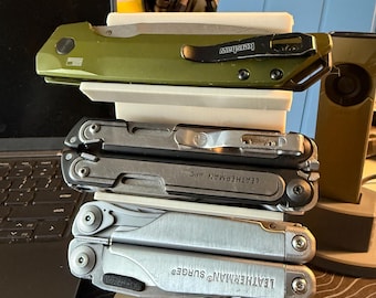 ReadyRack – 3D Printed EDC Knife & Multi-Tool Stand