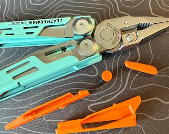 Supercharge Your Multitool – Glow-in-the-Dark 3D Printed Add-On Bundle for Leatherman!