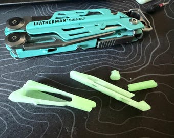 Supercharge Your Multitool – Glow-in-the-Dark 3D Printed Add-On Bundle for Leatherman!