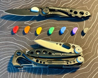 Blade Thumb Studs / Thumb Bars / Tabs for Leatherman Skeletool and KB