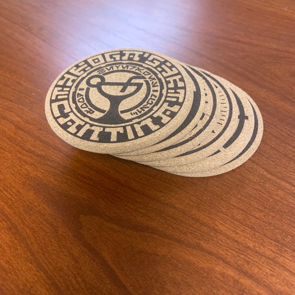 Ogas Cantina Intergalactic Coasters (FREE bar towel with every order*)