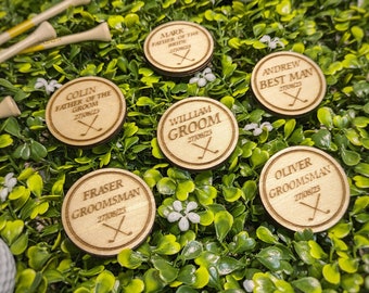 Golf Ball Marker groomsmen Gift