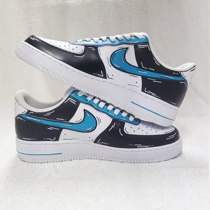 Cartoon Custom Air Force 1s