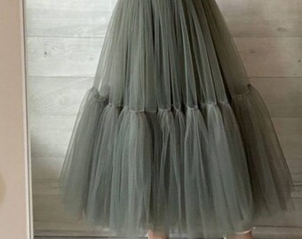 flowy maxi skirt