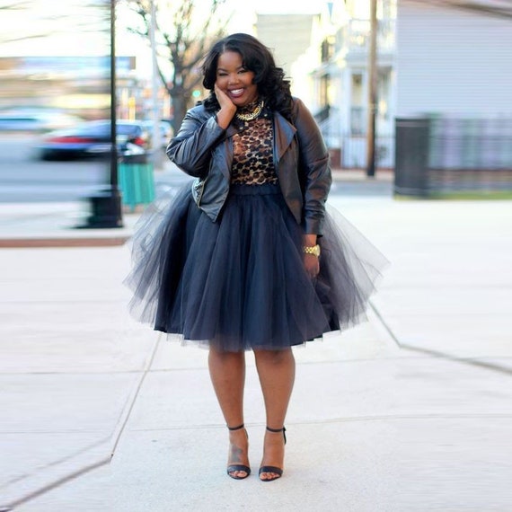 1 3 5 7 Layers Midi Tulle Skirt Bridal Women's Plus - Etsy