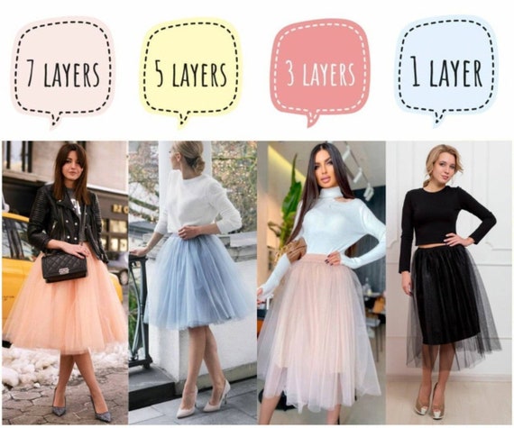 Tulle hotsell skirt casual