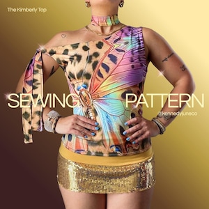 The Kimberly Top Sewing Pattern