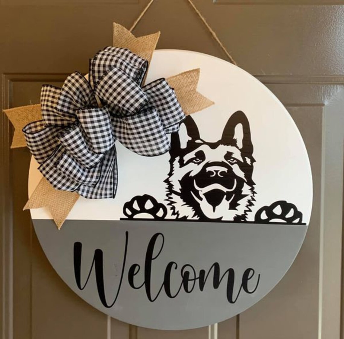 ADORABLE Pet Door Hangers Etsy