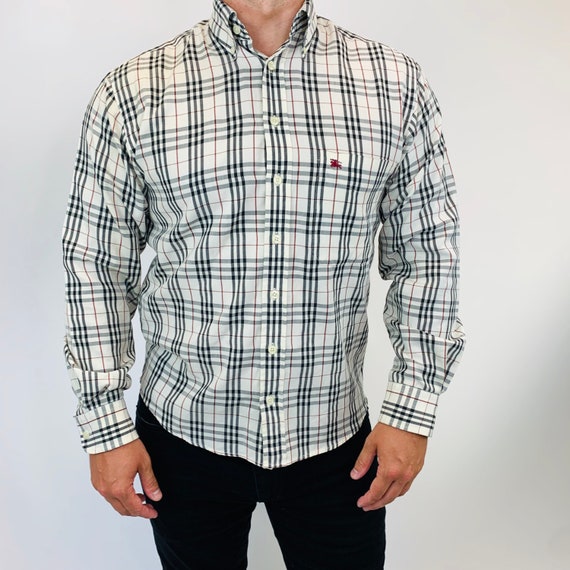 Burberry shirt. Vintage Burberry Nova check shirt.