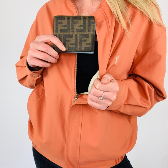 Fendi wallet. Vintage Fendi monogram wallet.