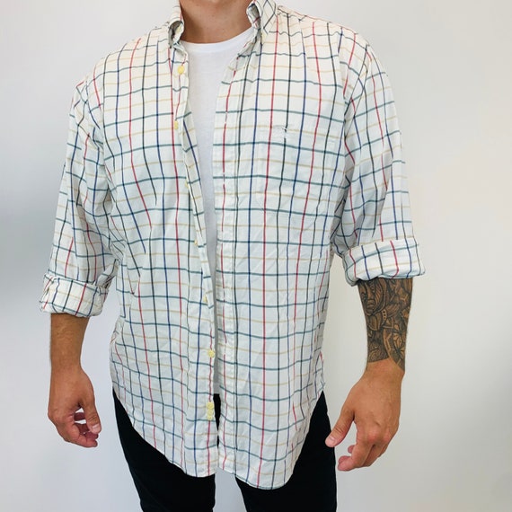 Burberry shirt. Vintage Burberry Nova check shirt.