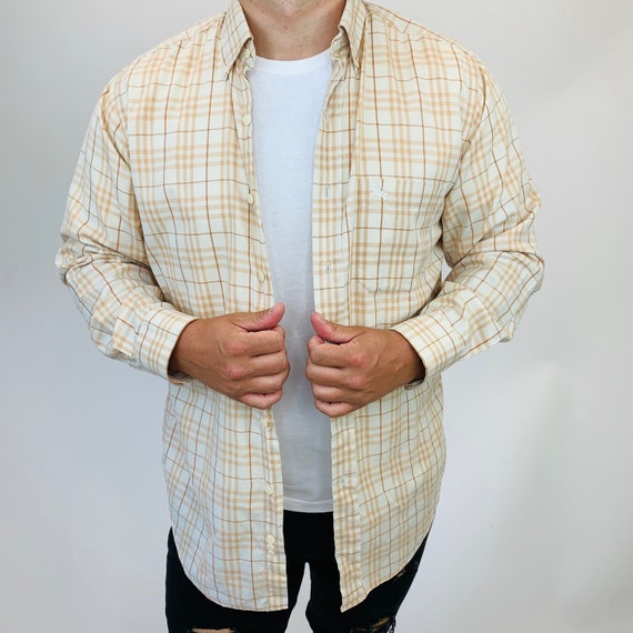Burberry shirt. Vintage Burberry Nova check shirt.