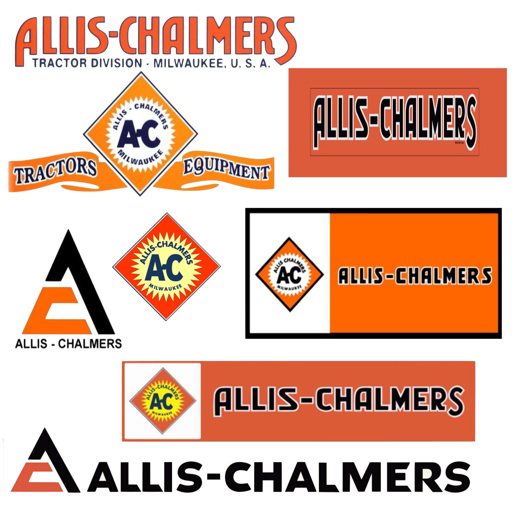 J&D Productions Sombrero De Tractor Allis Chalmers, Sombrero Naranja
