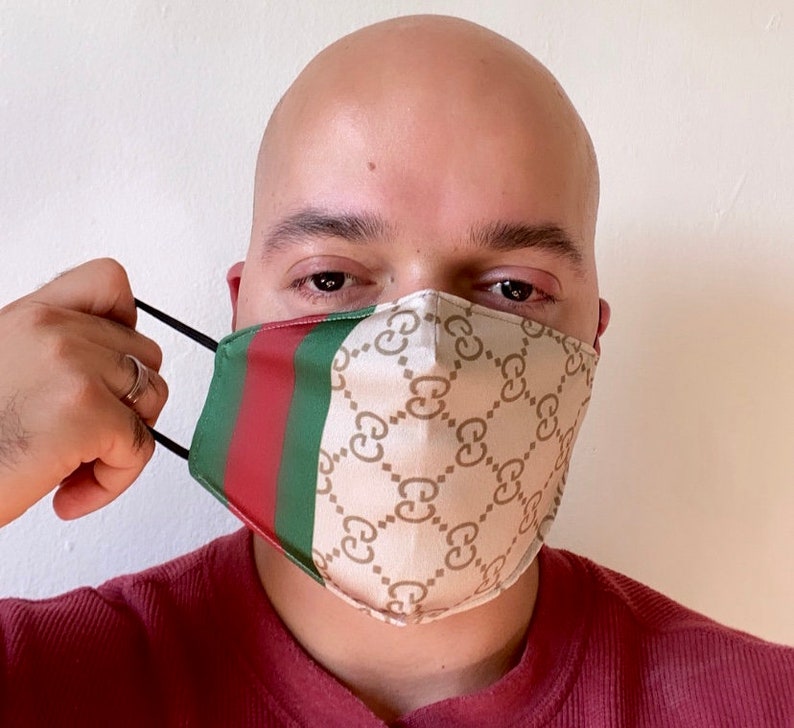 Designer Inspired Face Mask Designer face mask designer Etsy