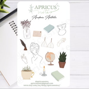 Dark Academia Aesthetic Sticker Sheet Old Fashioned Vintage Etsy There are some specific books that has inspired the aesthetic. dark academia aesthetic sticker sheet