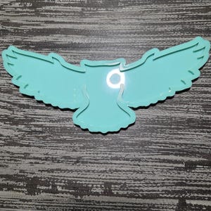 Destash - Owl Silicone Mold Set – Flat Owl and Small Owl Resin Molds for Keychains, Decor, and Crafts