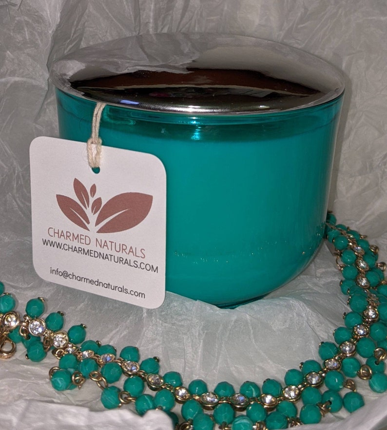 Aquamarine Jewel Candle
