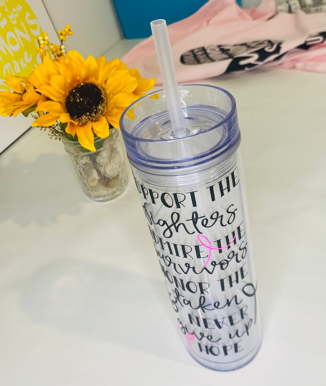 Custom Acrylic Tumbler Etsy