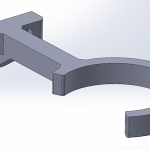 Avid 4&quot; Hose Mgmt Bracket