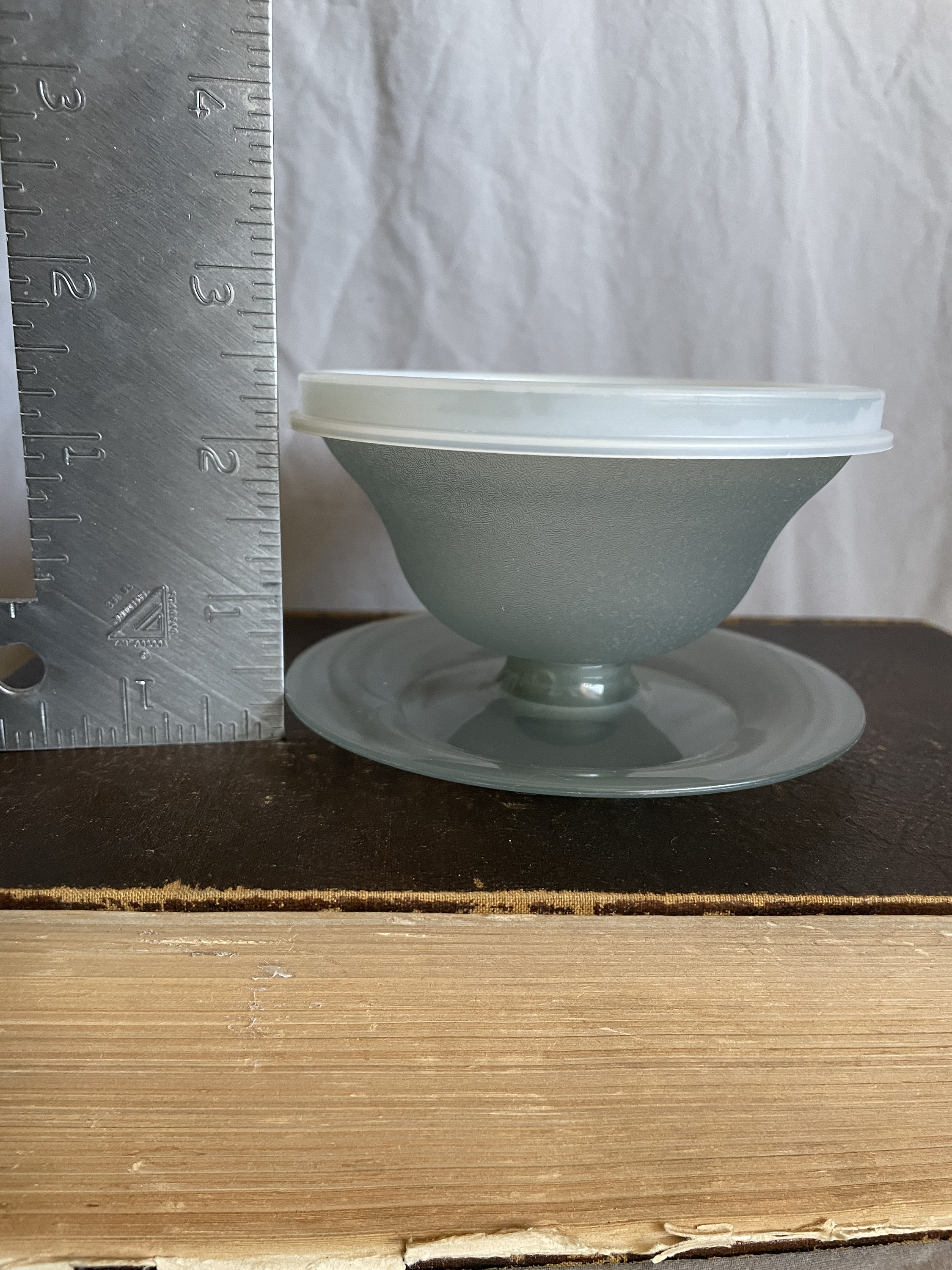 Set of 5 Tupperware Pudding Cups With Lids Etsy